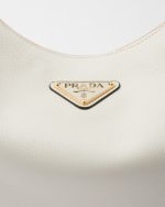 Prada Arqué Large Leather Shoulder Bag - Image 4